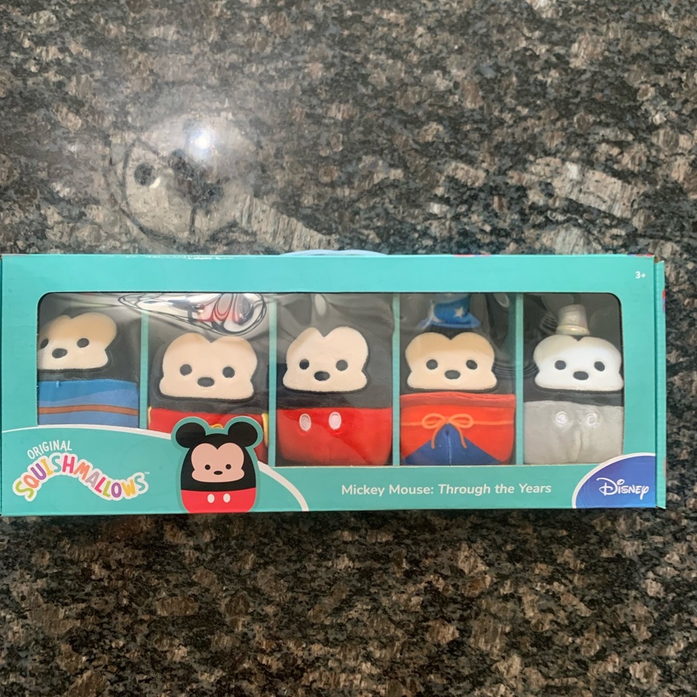 Squishmallows Mickey Mouse Disney Toy Plush Set